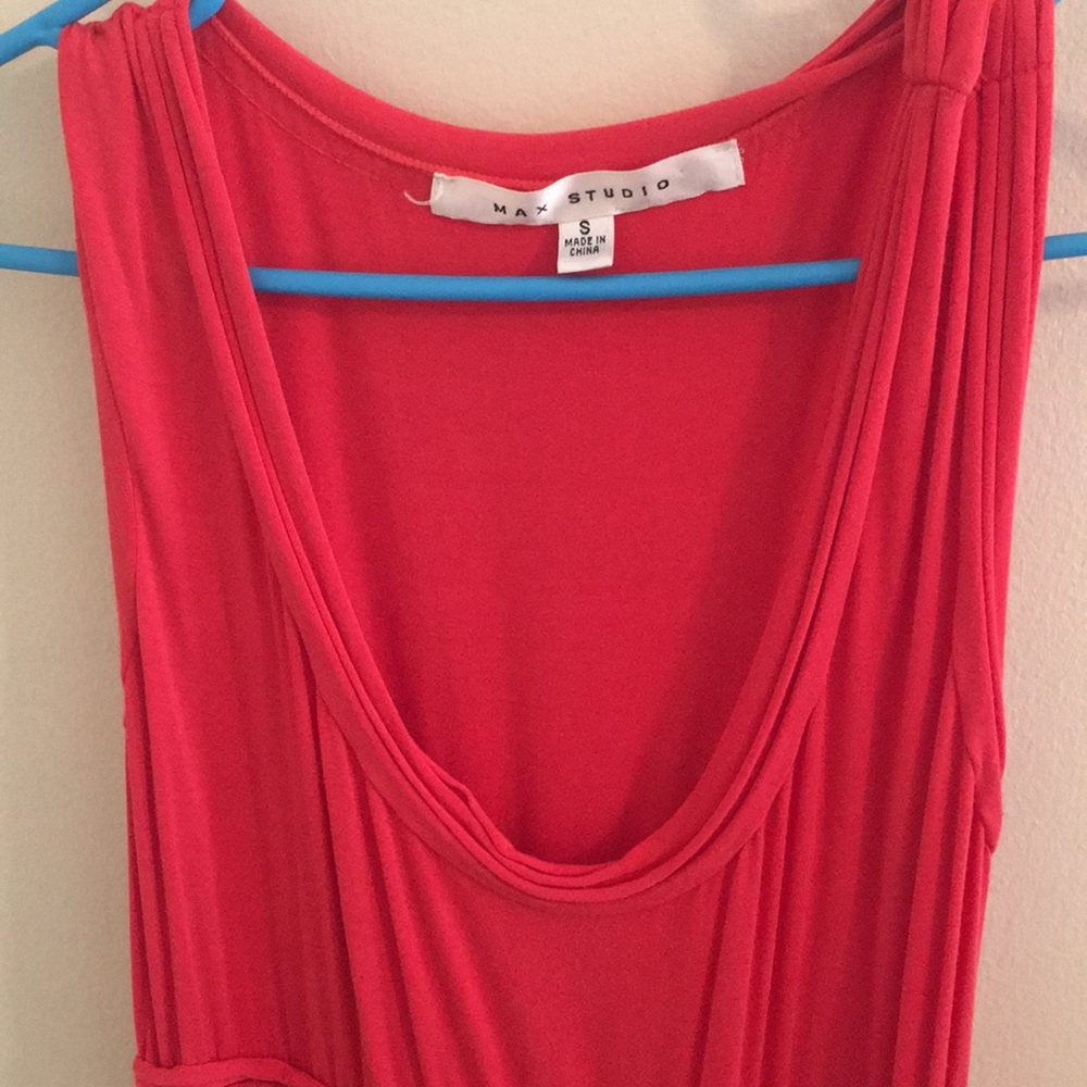 Coral Maxi Dress